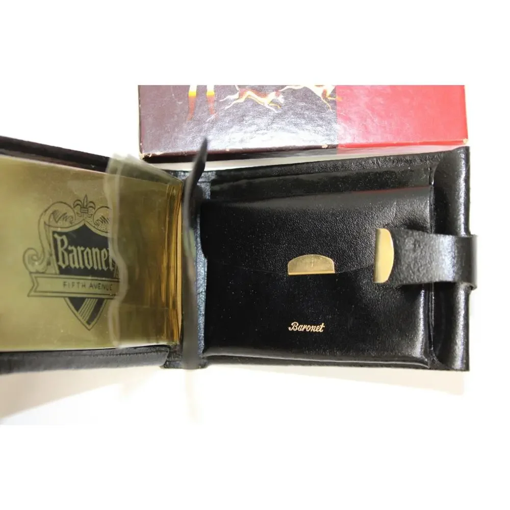 Vintage 50s 60s Craftsman Billfold Men's Wallet ~In Box MOD
